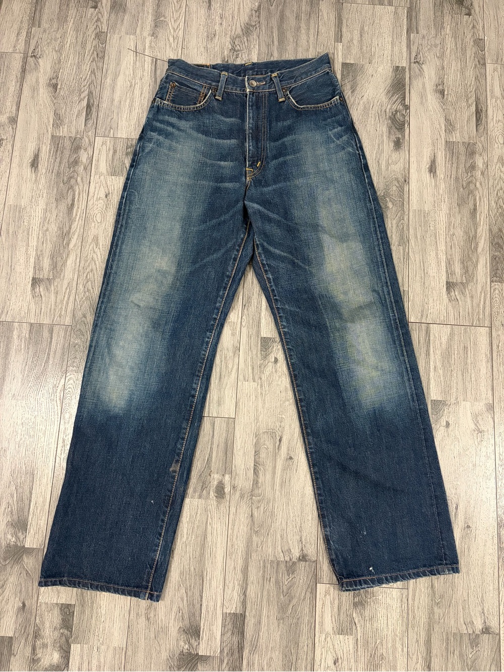 Something by Edwin 505z Men's Straight Jeans Selvedge Made in Japan